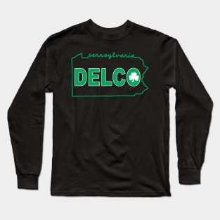 DELCO PA SHAMROCK Long Sleeve T-Shirt